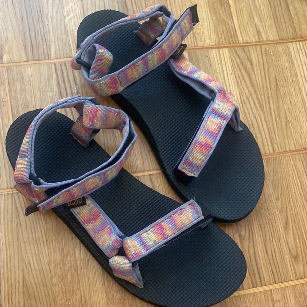 Teva Black Sandals Adventure-Ready Design